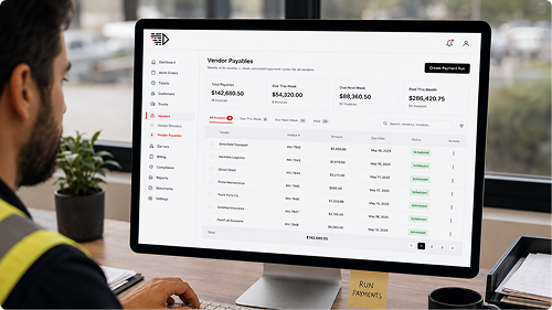 Carrier and Driver Payables